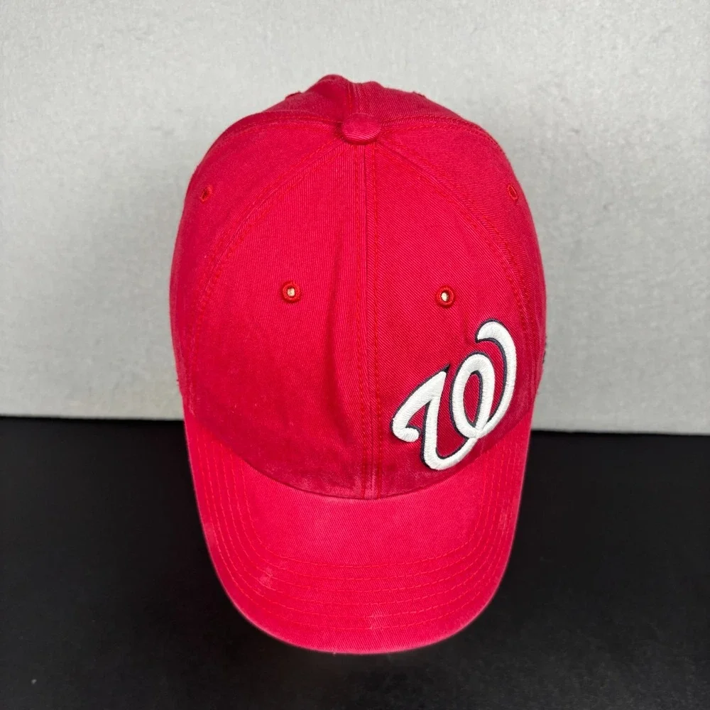 Washington Nationals MLB Baseball Cap Nats Red '47 Brand Womens OSFM Hat